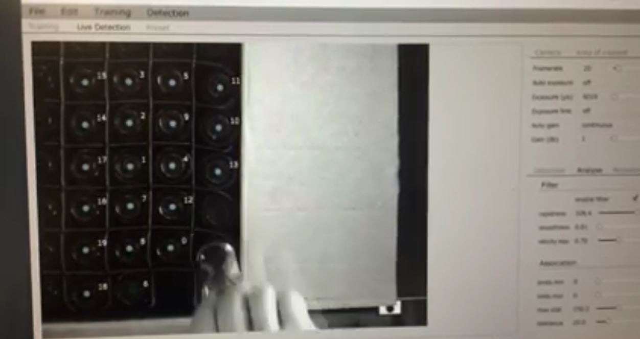 Deep learning machine vision software for perfume bottles